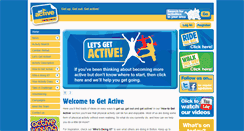 Desktop Screenshot of getactivebolton.co.uk